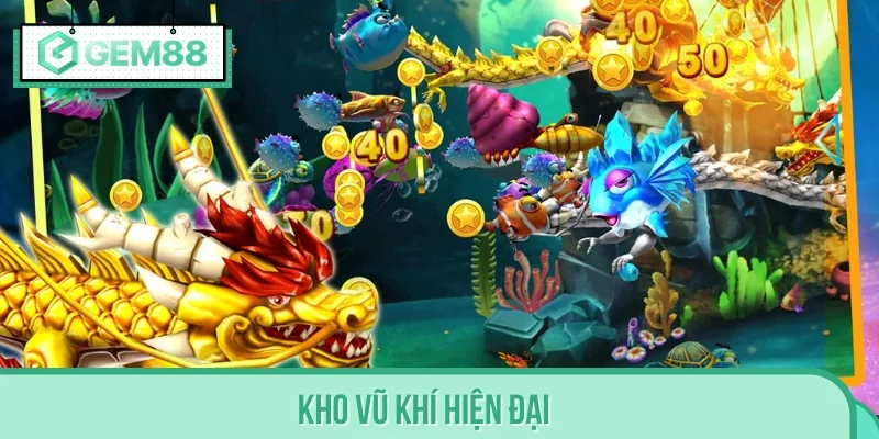Khám phá kho vũ khí hiện đại không thể bỏ lỡ trong game