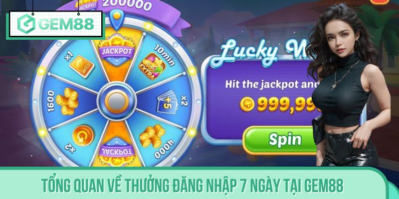Tổng quan về thưởng đăng nhập 7 ngày tại GEM88